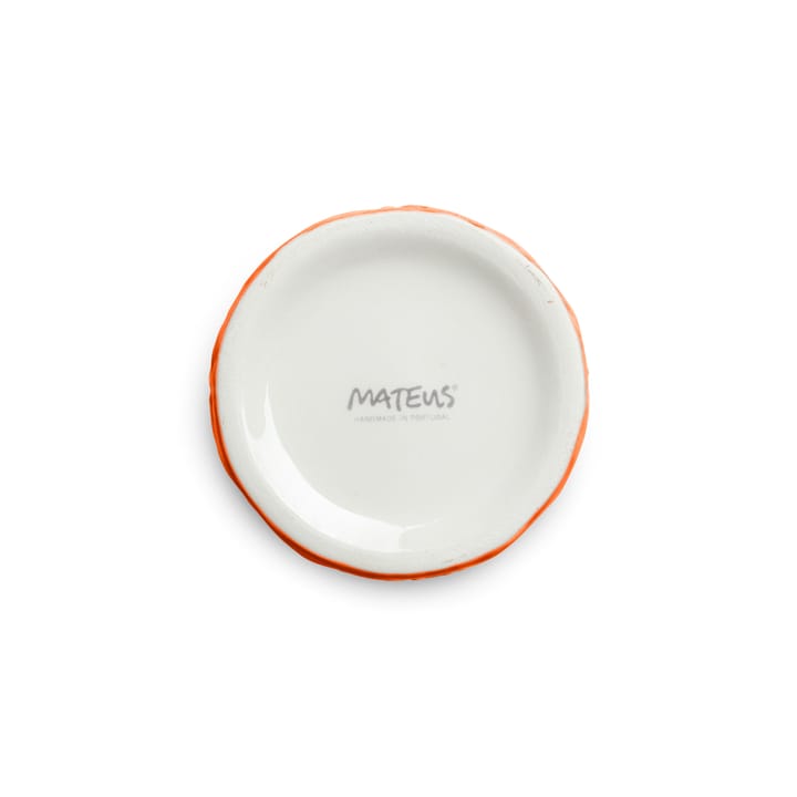 Lace mug 30 cl, Orange Mateus