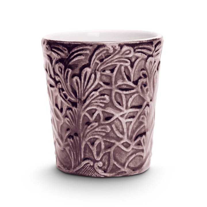 Lace mug 30 cl - Plum - Mateus