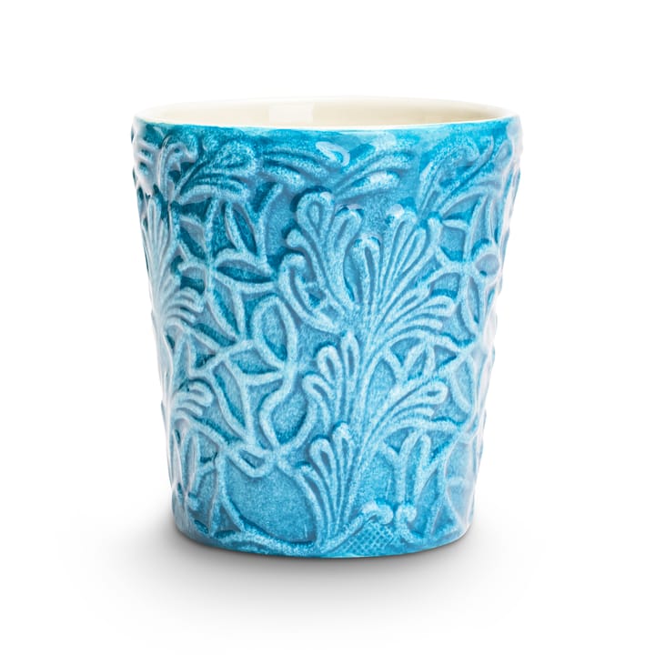 Lace mug 30 cl - Turquoise - Mateus