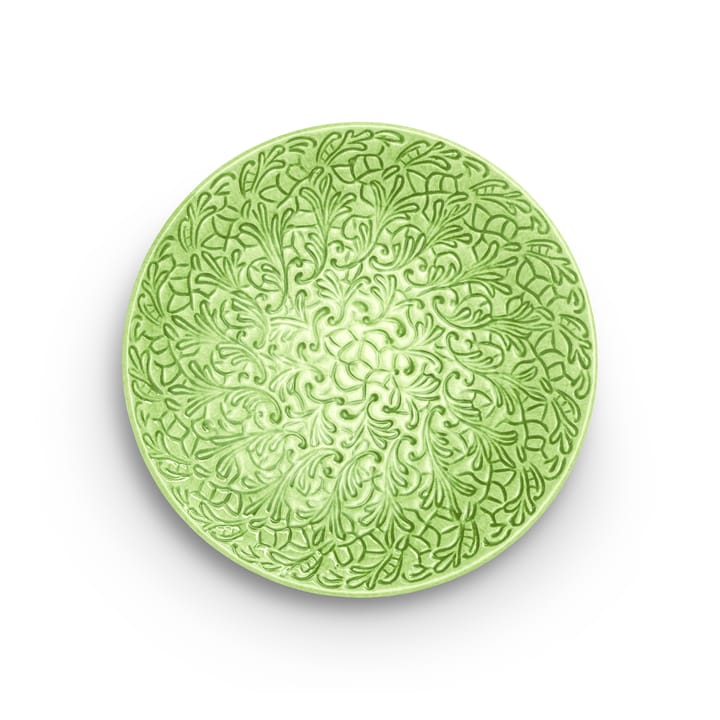 Lace plate 20 cm - Green - Mateus