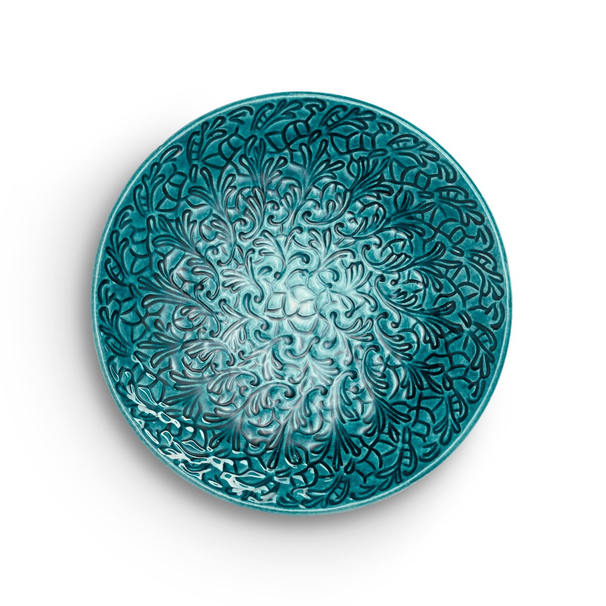 Mateus Lace plate 20 cm Ocean | Scandinavian Design | Dinner plates | Turquoise