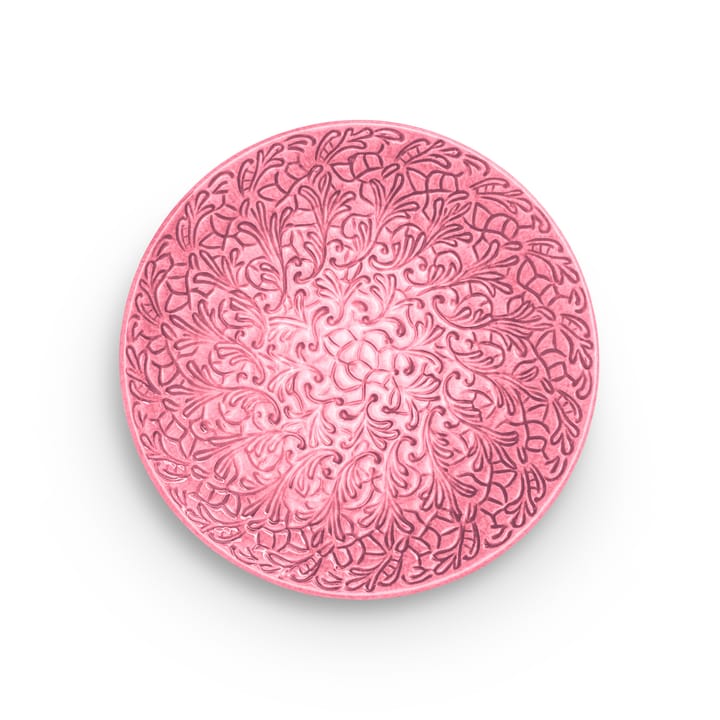 Lace plate 20 cm - Pink - Mateus