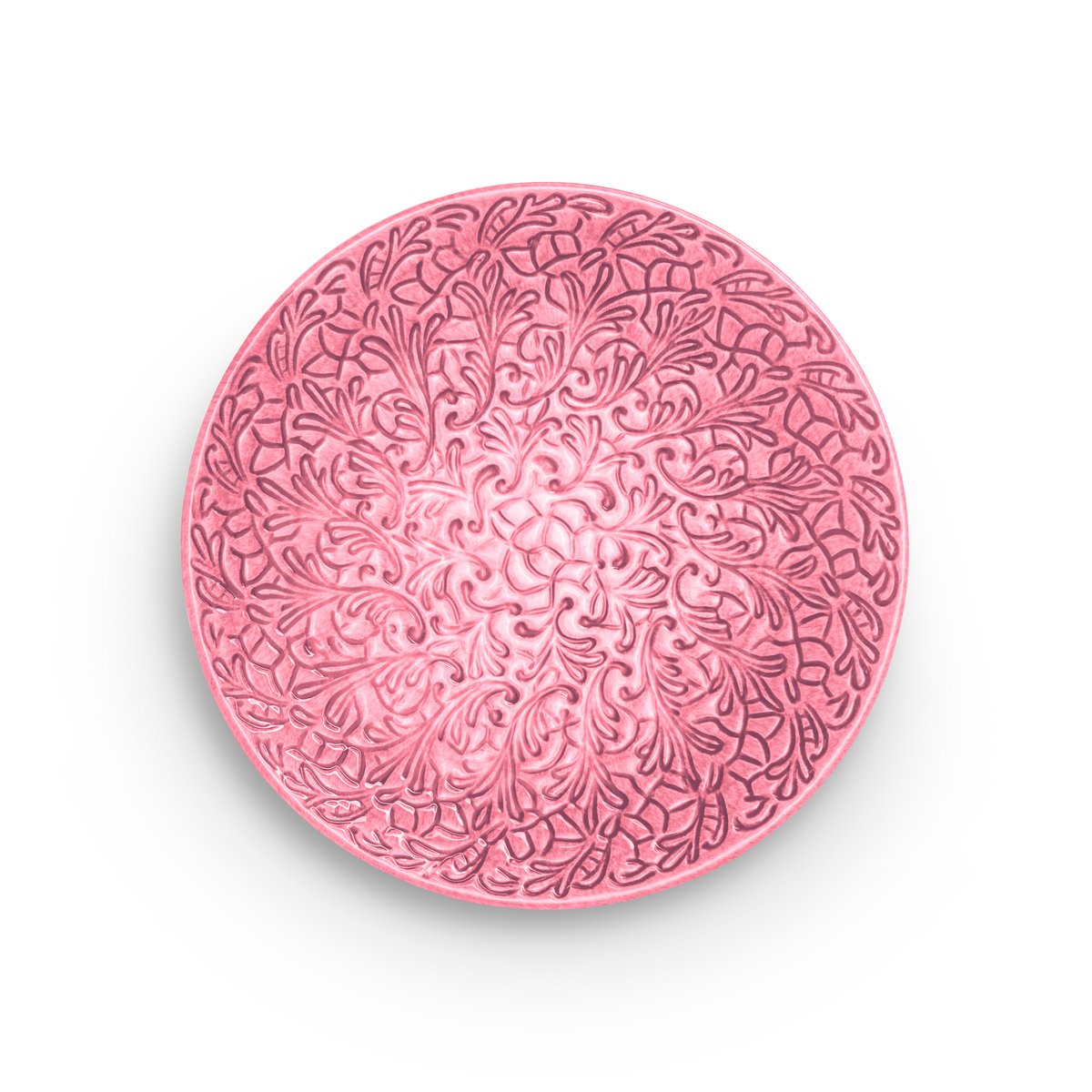 Mateus Lace plate 20 cm Pink | Scandinavian Design | Dinner plates | Pink