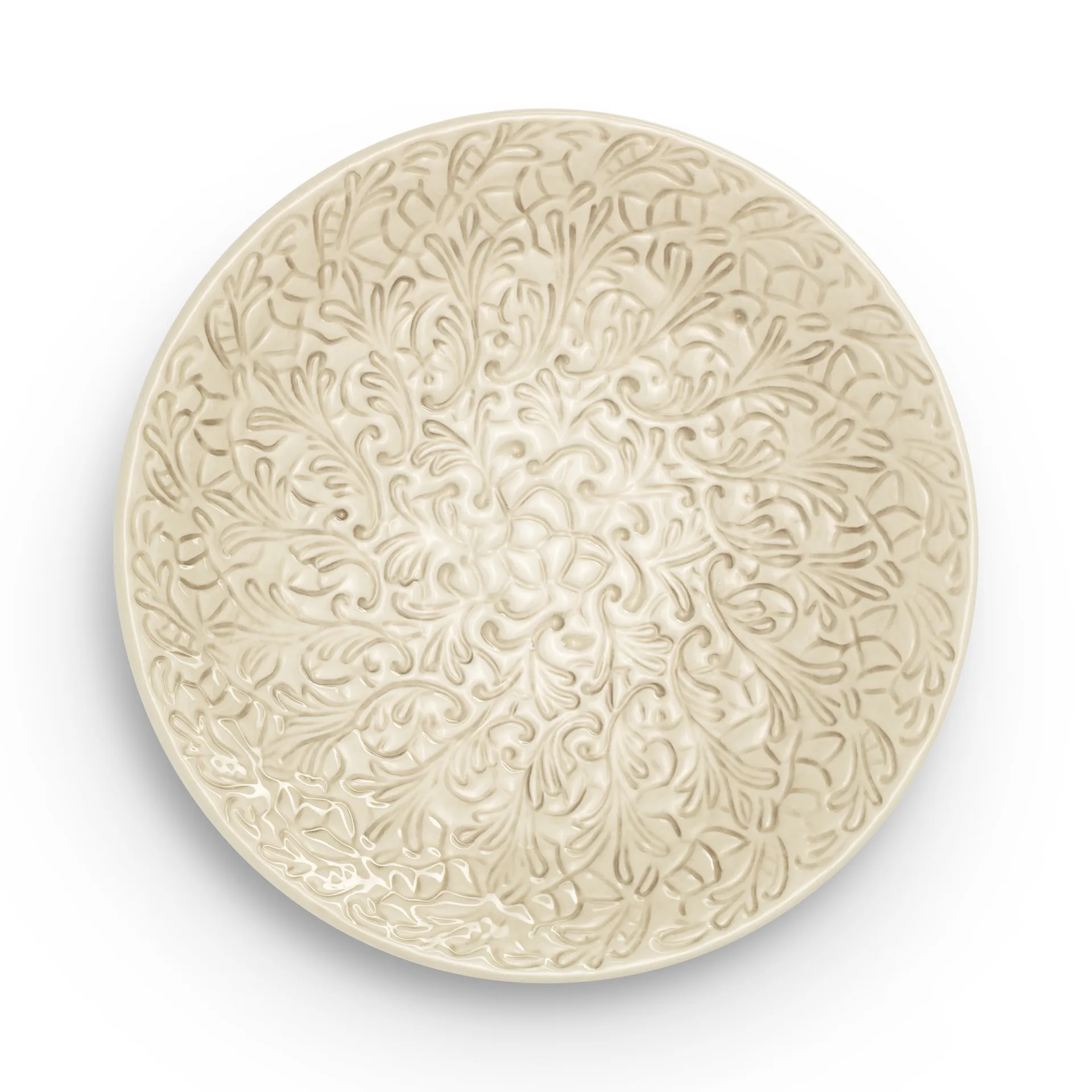 Lace plate 20 cm, Sand Mateus