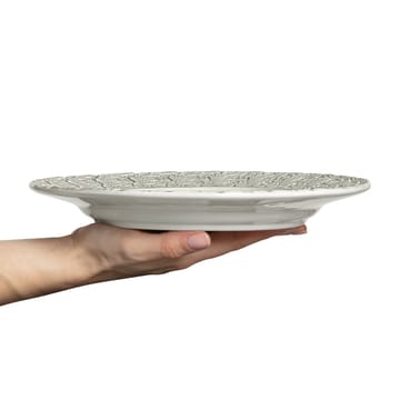 Lace plate 25 cm - Grey - Mateus