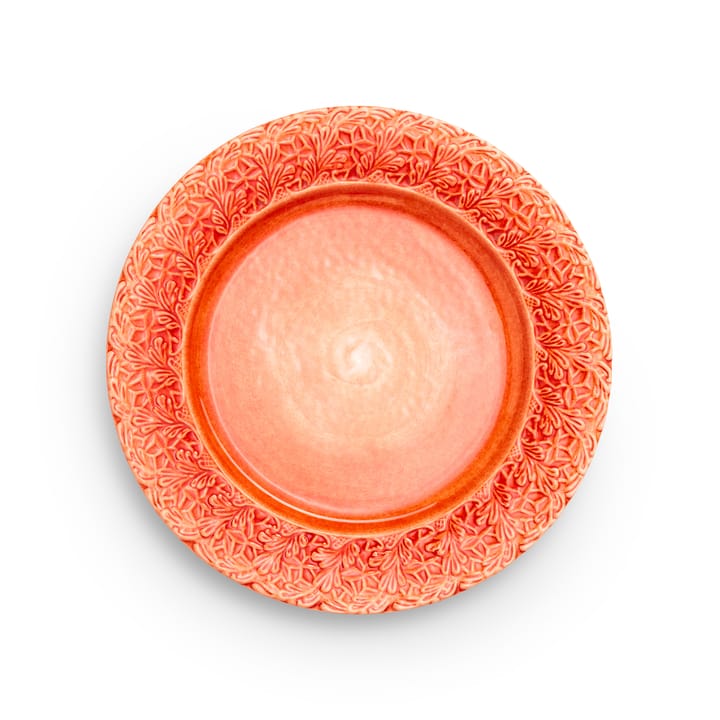 Lace plate 25 cm - Orange - Mateus