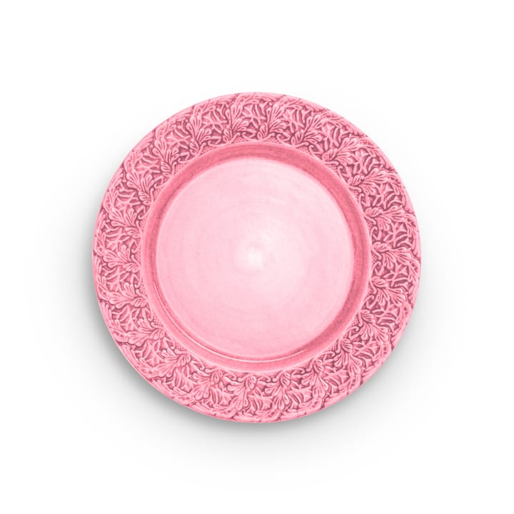 Lace plate 25 cm - Pink - Mateus