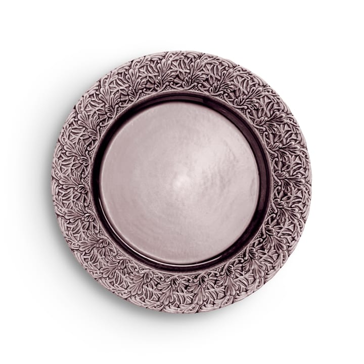 Lace plate 25 cm - Plum - Mateus