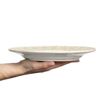 Lace plate 25 cm - Sand - Mateus