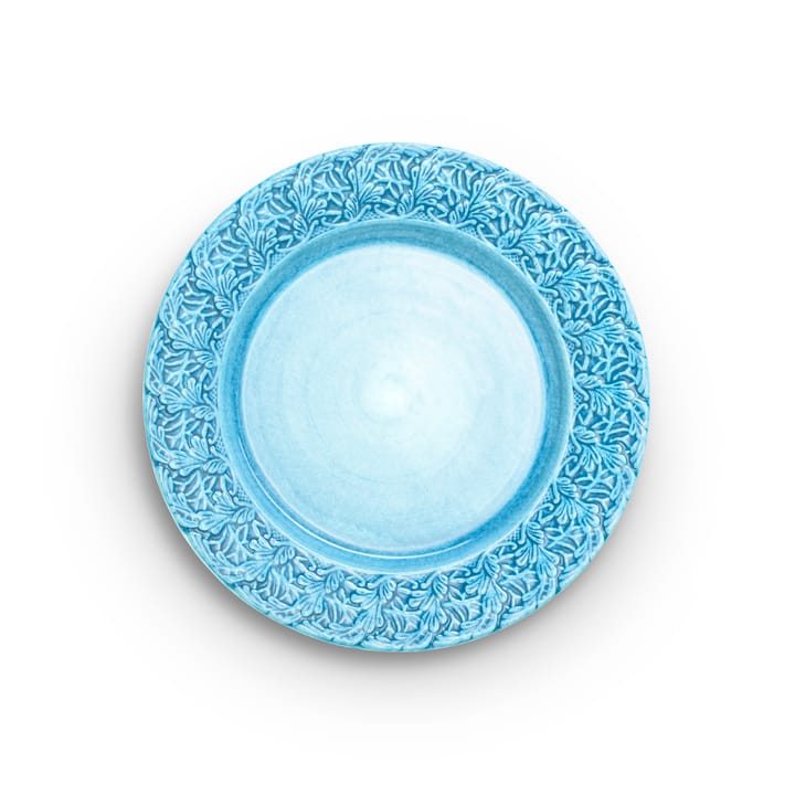 Lace plate 25 cm - Turquoise - Mateus
