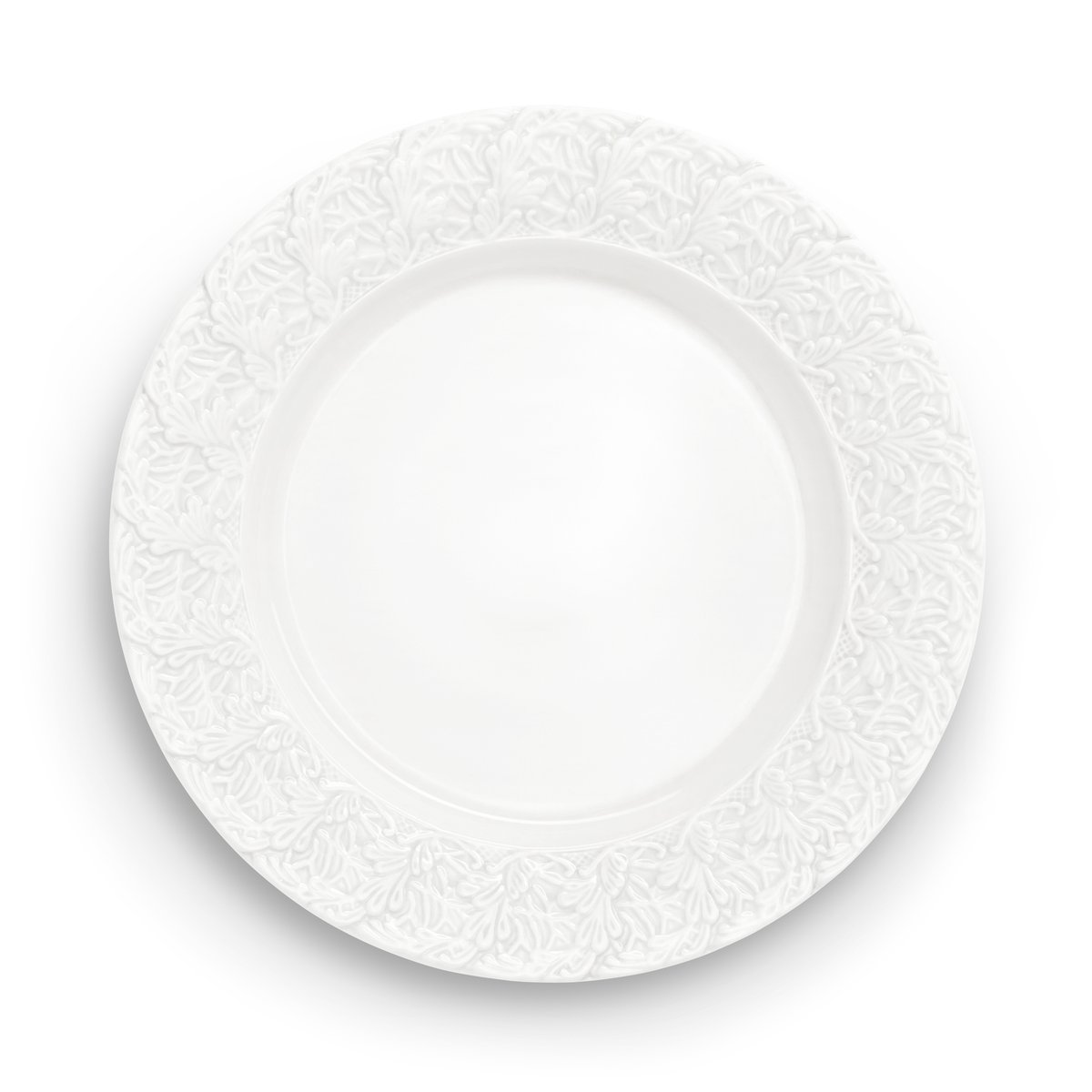 Mateus Lace plate 25 cm White | Scandinavian Design | Dinner plates | White
