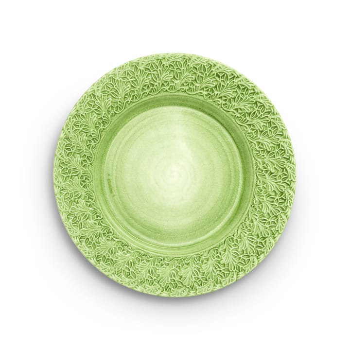 Lace plate 32 cm - Green - Mateus