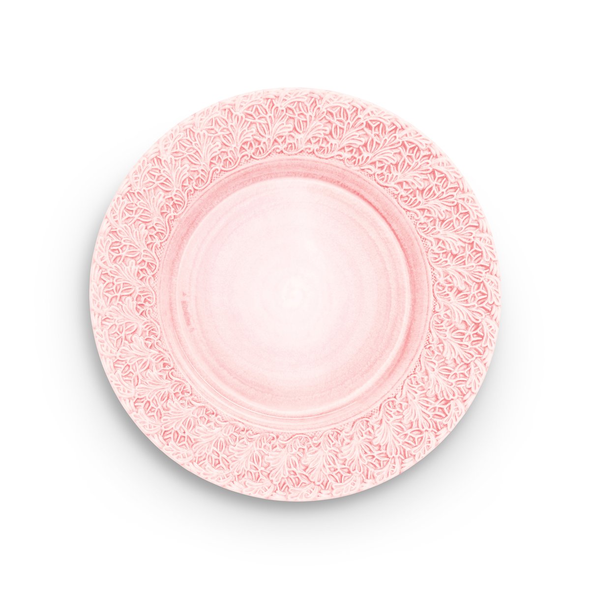 Mateus Lace plate 32 cm Light pink | Scandinavian Design | Dinner plates | Pink