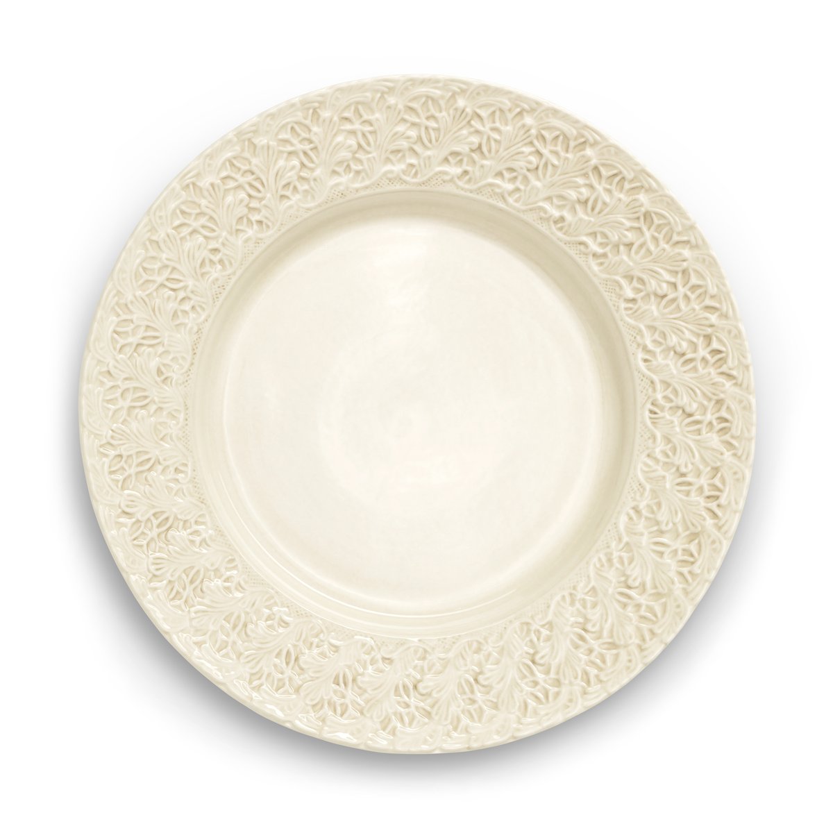 Mateus Lace plate 32 cm Sand | Scandinavian Design | Dinner plates | Beige