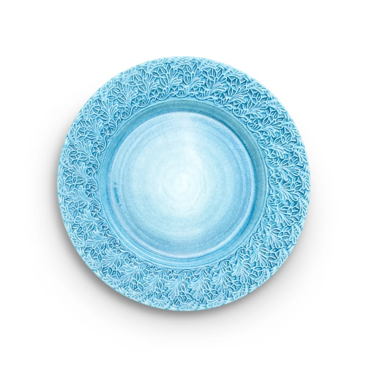 Lace plate 32 cm - Turquoise - Mateus