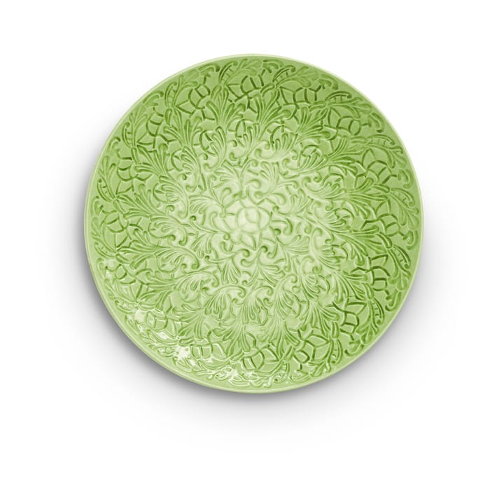 Lace saucer 34 cm - Green - Mateus