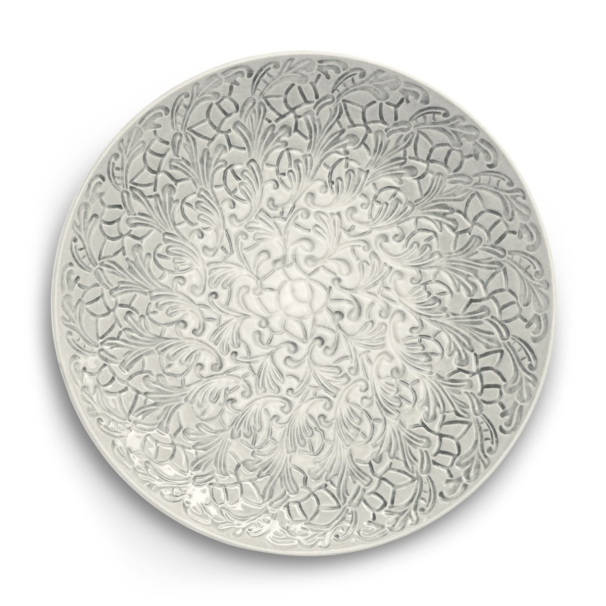 Mateus Lace saucer 34 cm Grey | Scandinavian Design | Serving platters & dishes | Grey
