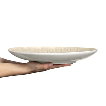 Lace saucer 34 cm - Sand - Mateus