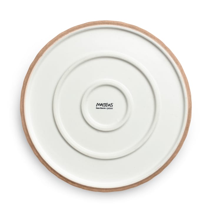 MSY plate 20 cm - cinnamon - Mateus