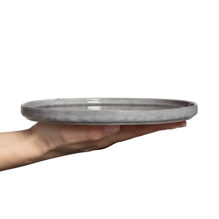 MSY plate 20 cm - Grey - Mateus