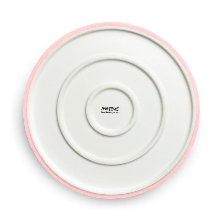 MSY plate 20 cm - light pink - Mateus