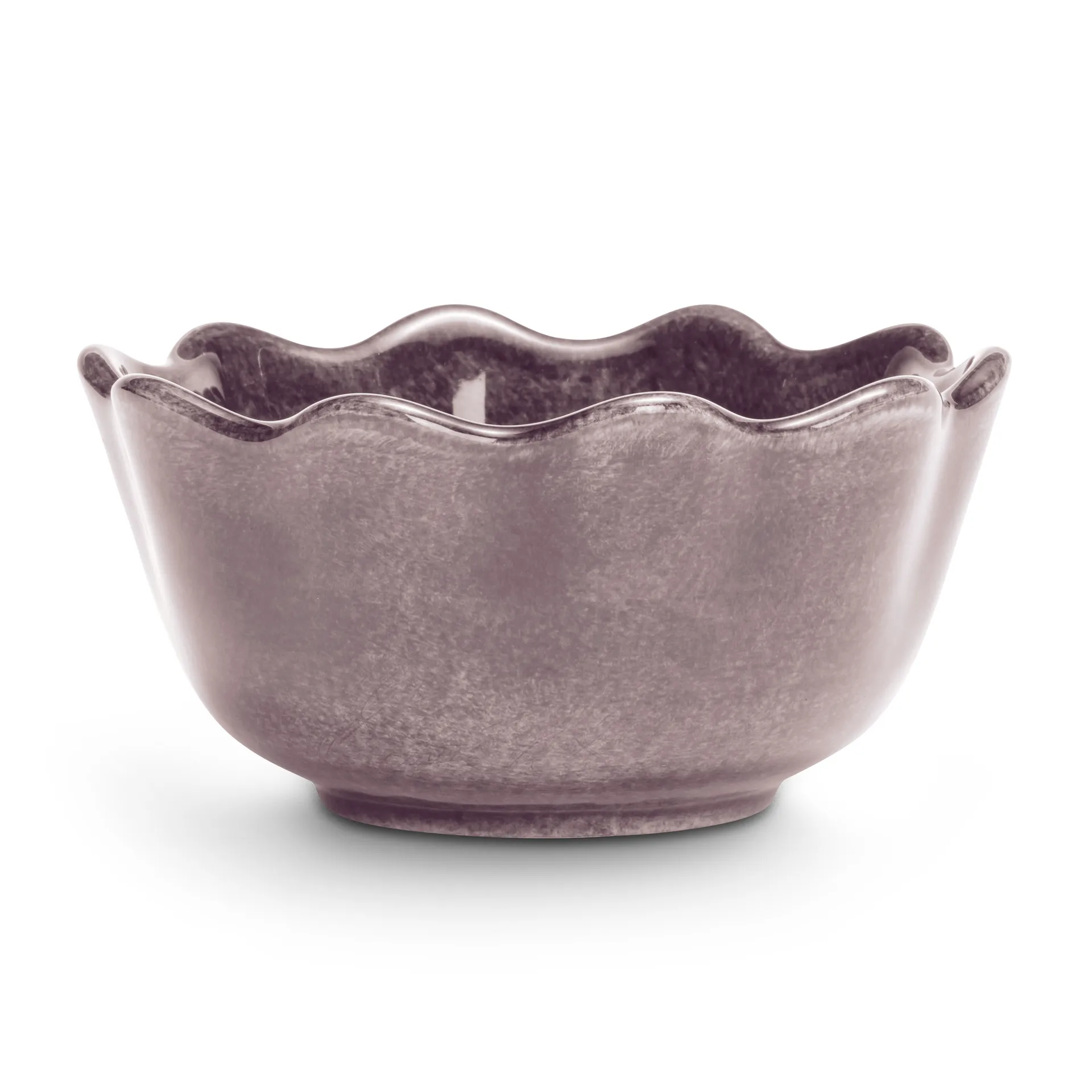 Oyster bowl Ø13 cm, Plum Mateus
