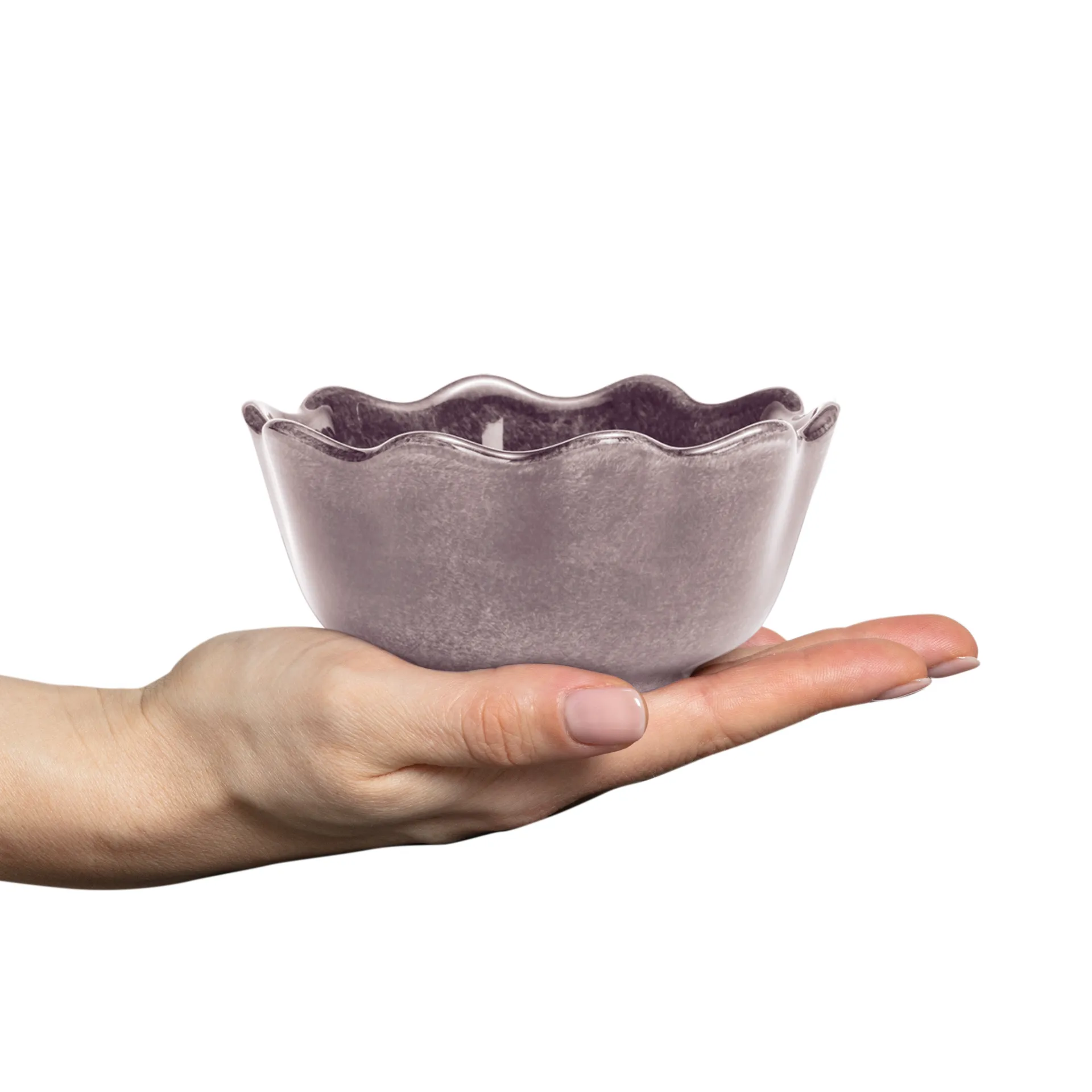 Oyster bowl Ø13 cm, Plum Mateus
