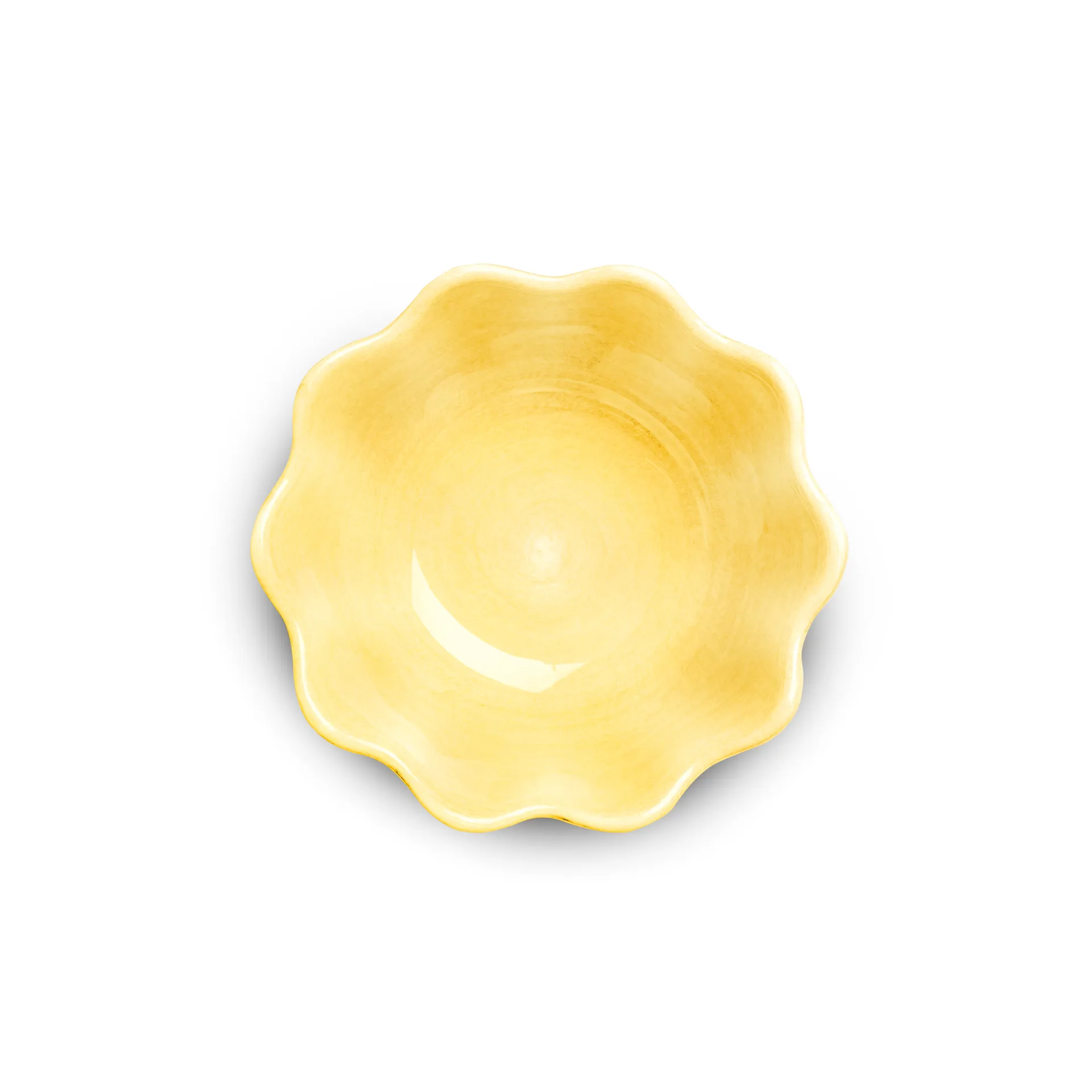 Oyster bowl Ø13 cm, Yellow Mateus