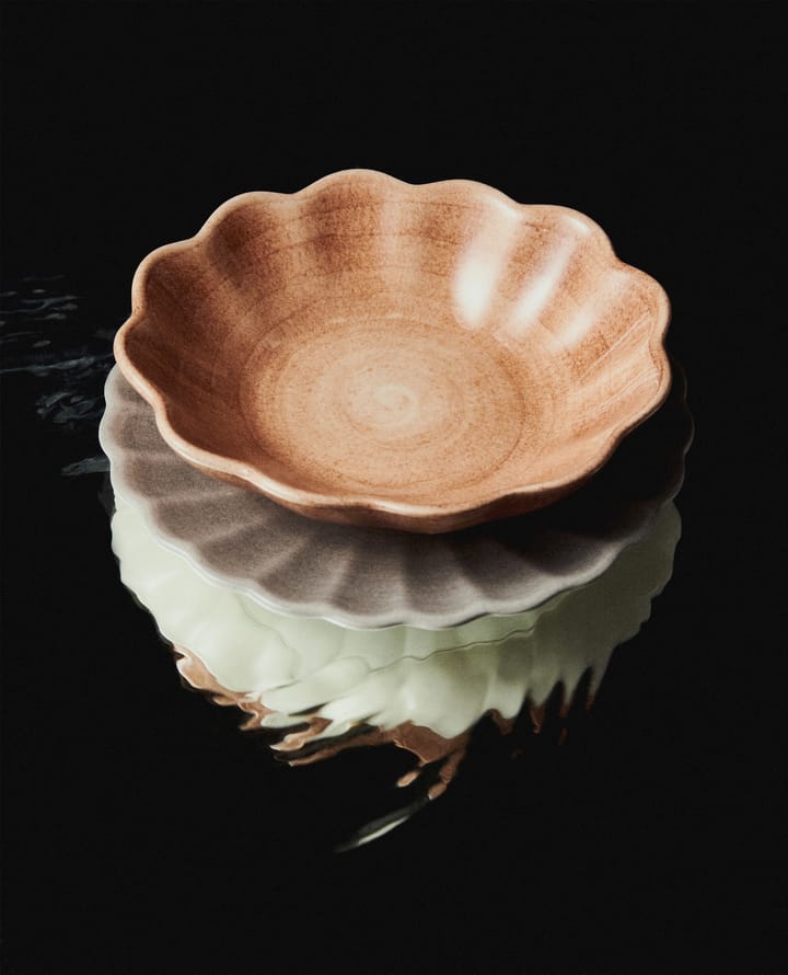 Oyster bowl 16x18 cm - cinnamon - Mateus