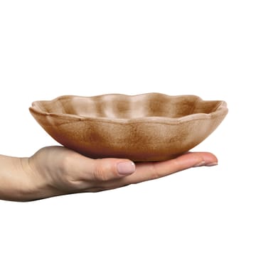 Oyster bowl 16x18 cm - cinnamon - Mateus