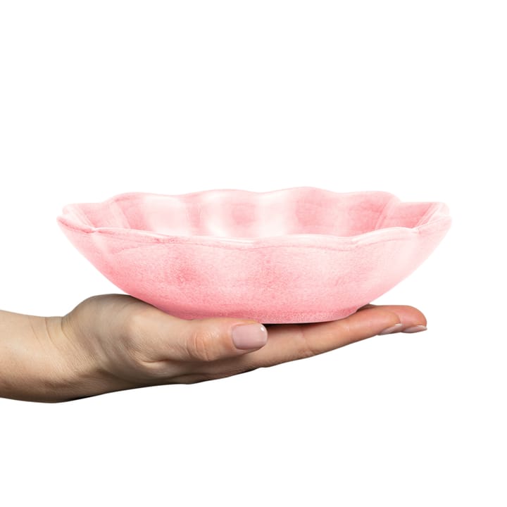 Oyster bowl 16x18 cm - light pink - Mateus