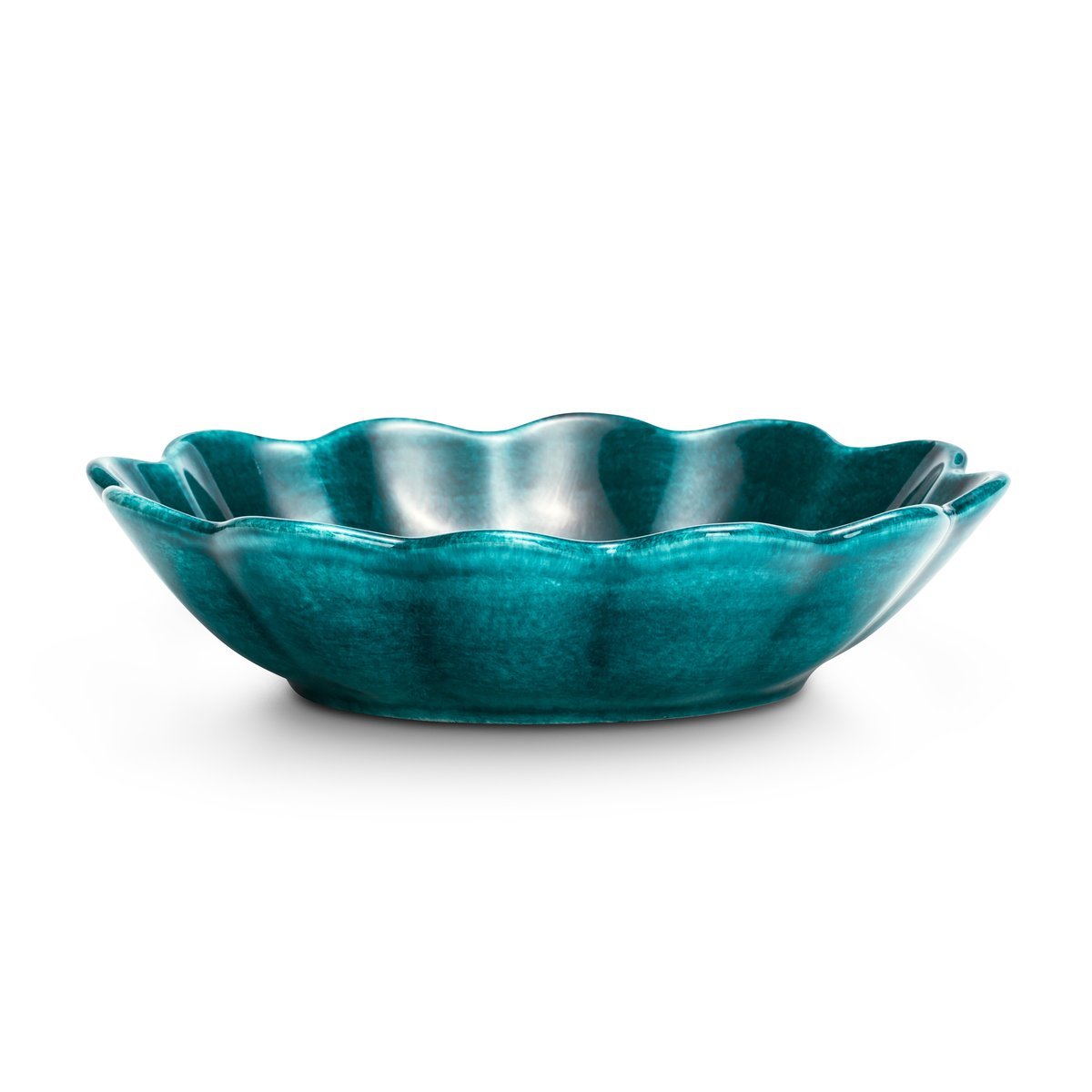 Mateus Oyster bowl 16x18 cm Ocean | Scandinavian Design | Serving bowls | Turquoise