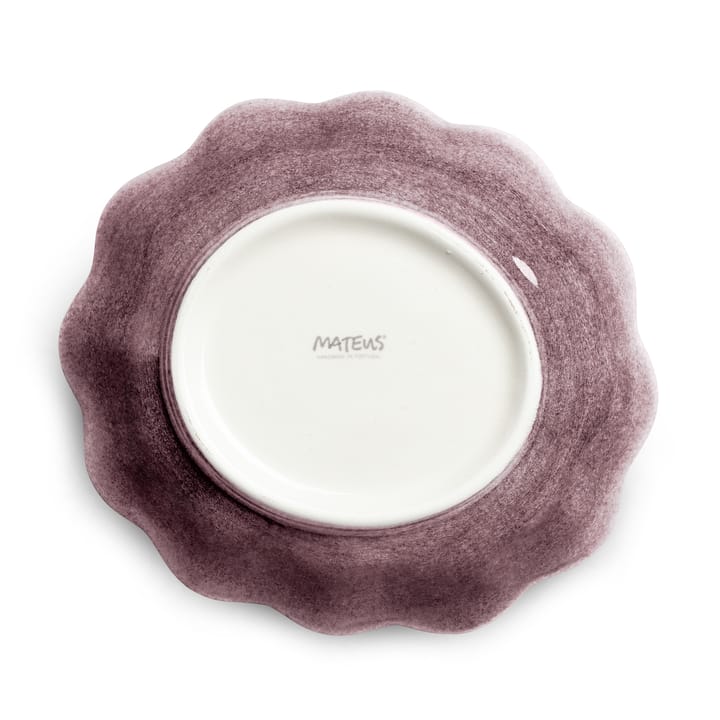 Oyster bowl 16x18 cm - Plum - Mateus