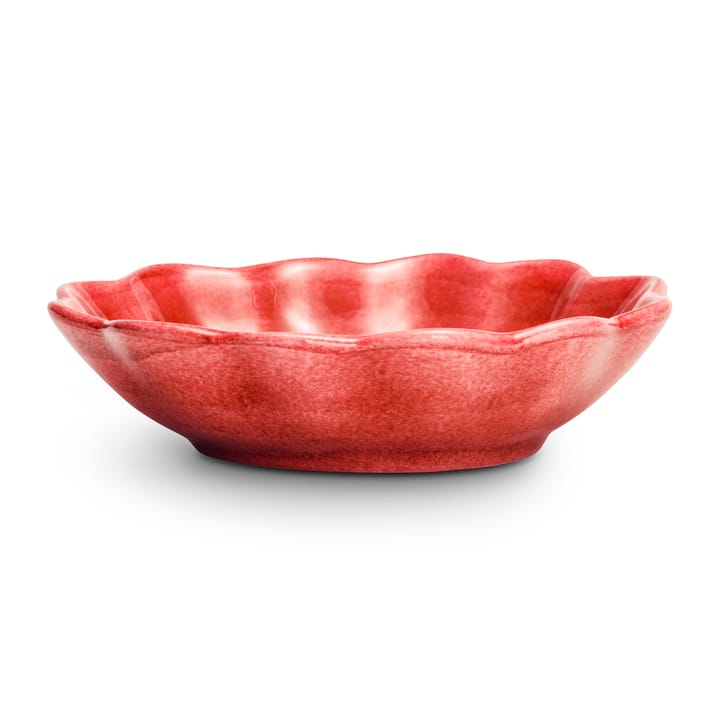 Oyster bowl 16x18 cm - Red-Limited Edition - Mateus