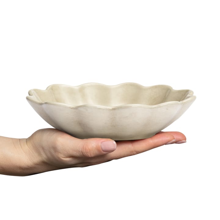 Oyster bowl 16x18 cm - Sand - Mateus