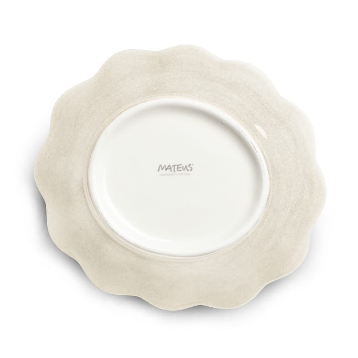 Oyster bowl 16x18 cm - Sand - Mateus