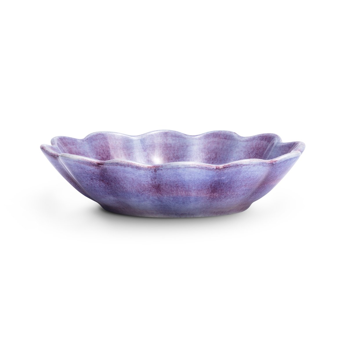 Mateus Oyster bowl 16x18 cm Violet | Scandinavian Design | Serving bowls | Purple