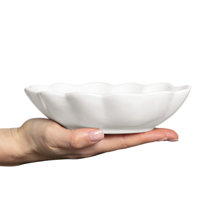 Oyster bowl 16x18 cm - white - Mateus