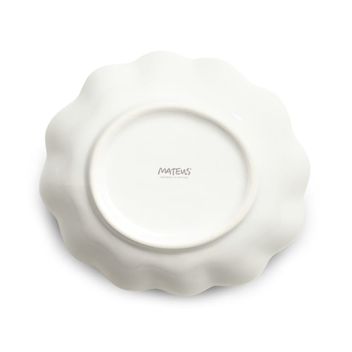 Oyster bowl 16x18 cm - white - Mateus