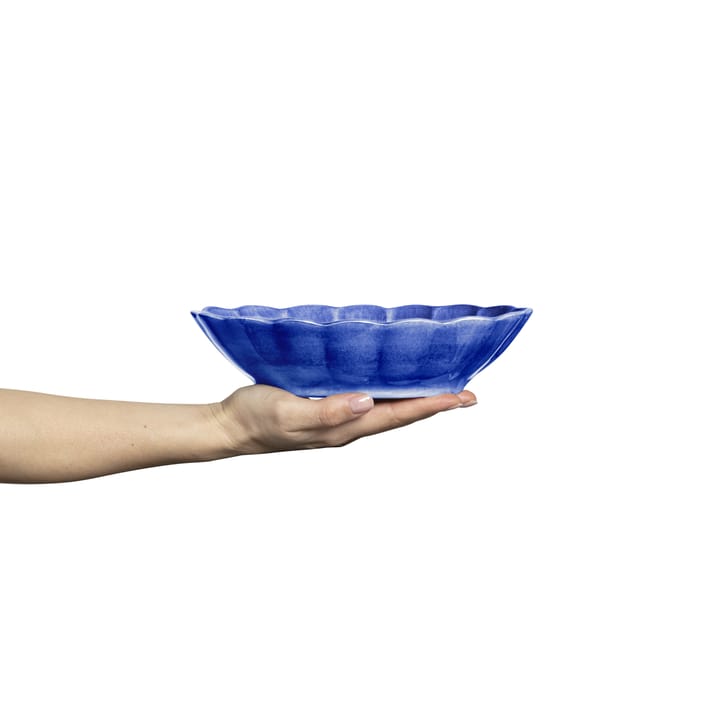 Oyster bowl 18x23 cm - Blue - Mateus