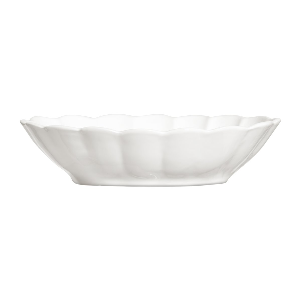 Mateus Oyster bowl 18x23 cm White | Scandinavian Design | Serving bowls | White