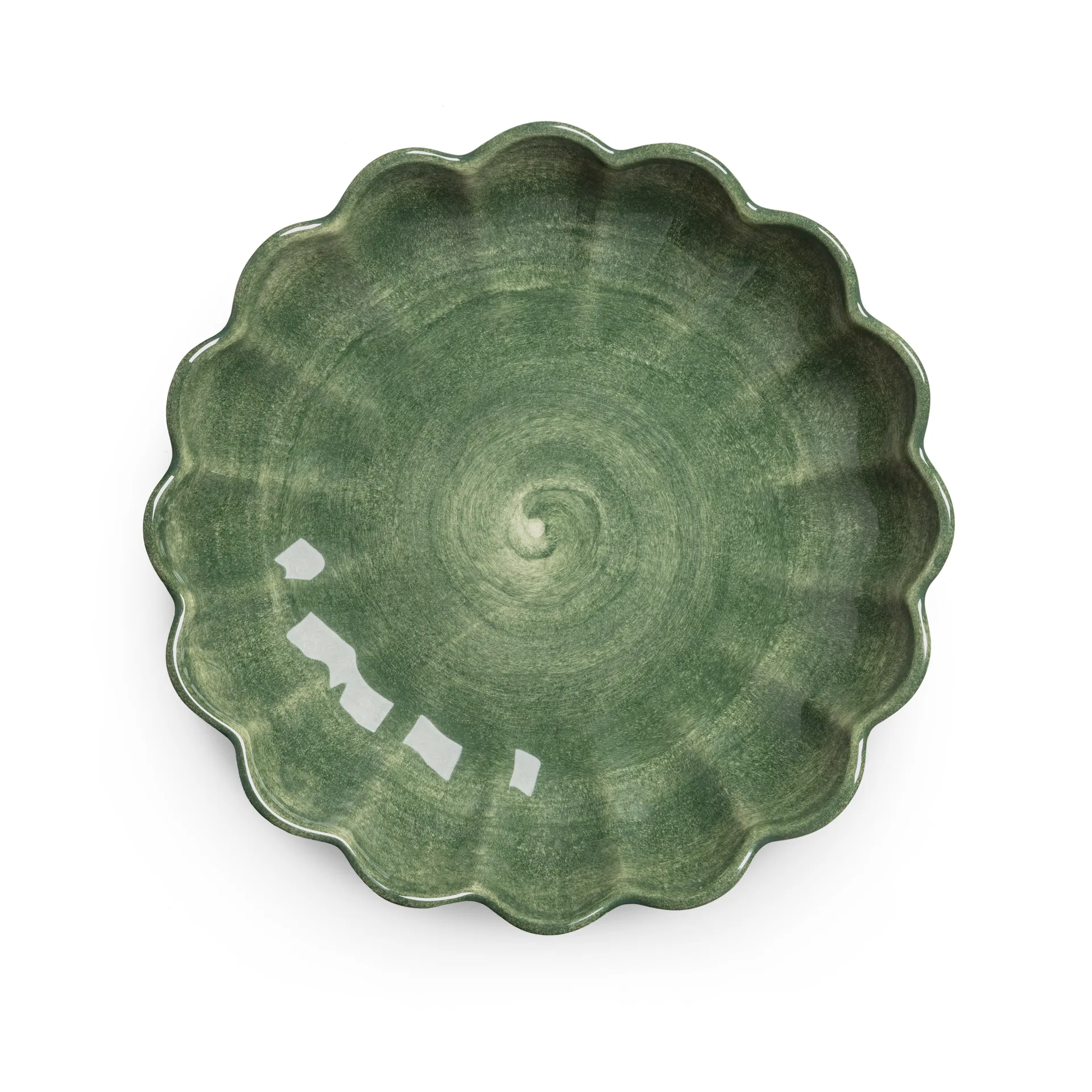 Oyster bowl Ø24 cm, Forest green Mateus