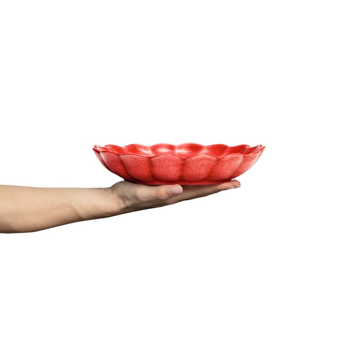 Oyster bowl 24 cm - Red-Limited Edition - Mateus