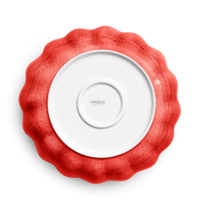 Oyster bowl 24 cm - Red-Limited Edition - Mateus
