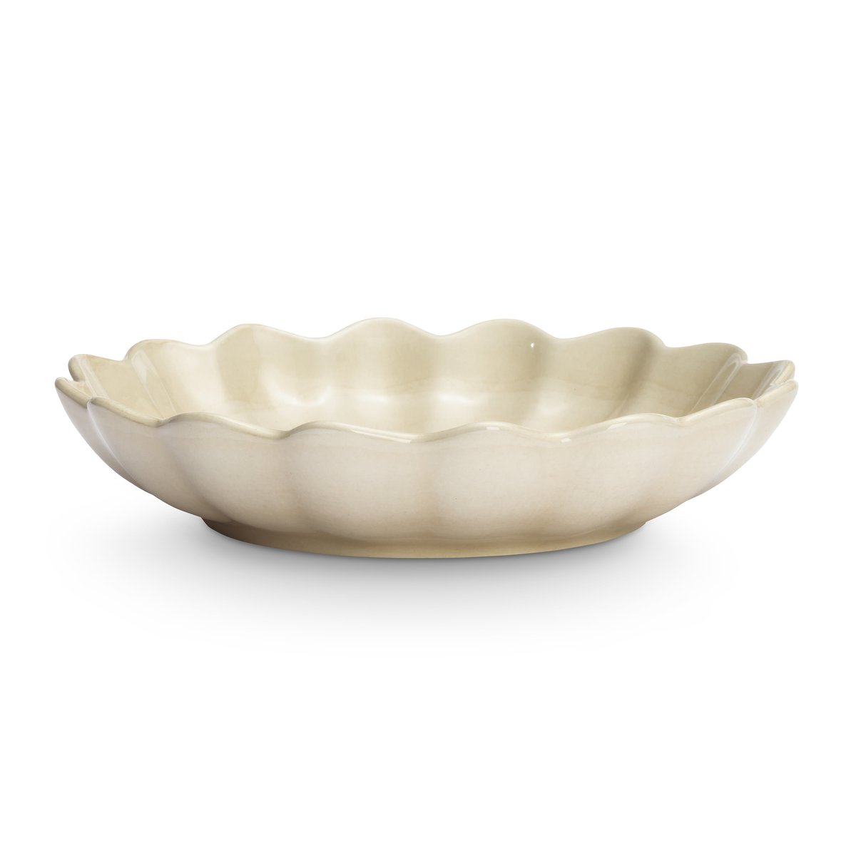 Mateus Oyster bowl o24 cm Sand | Scandinavian Design | Deep plates | Beige
