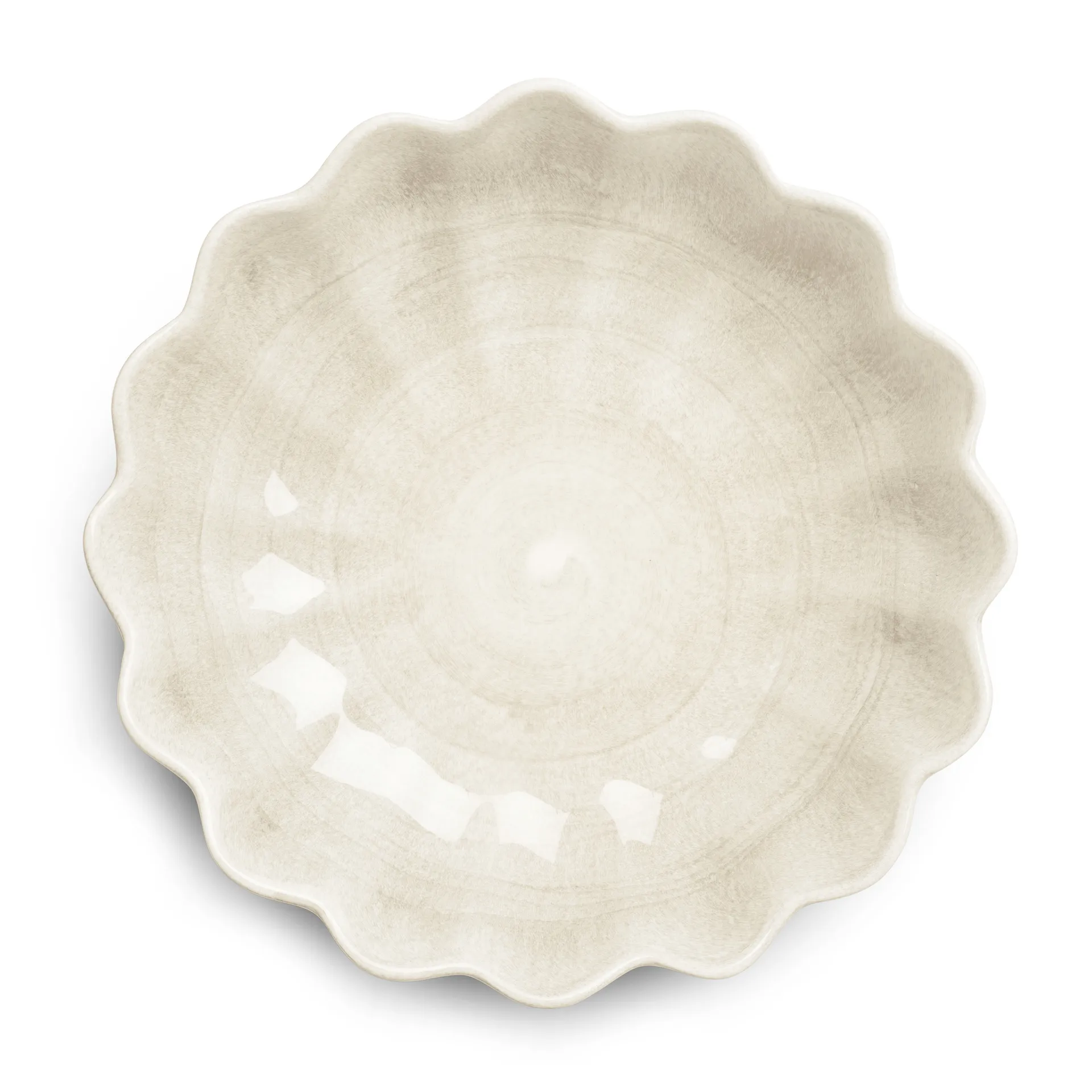 Oyster bowl Ø24 cm, Sand Mateus