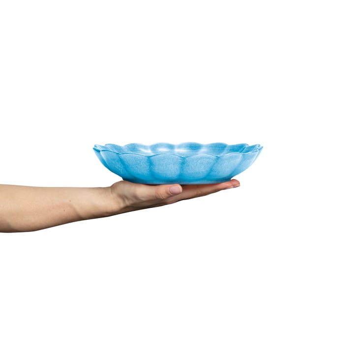 Oyster bowl Ø24 cm - Turquoise - Mateus