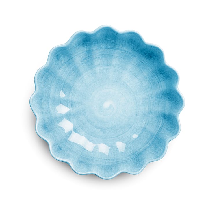 Oyster bowl Ø24 cm - Turquoise - Mateus