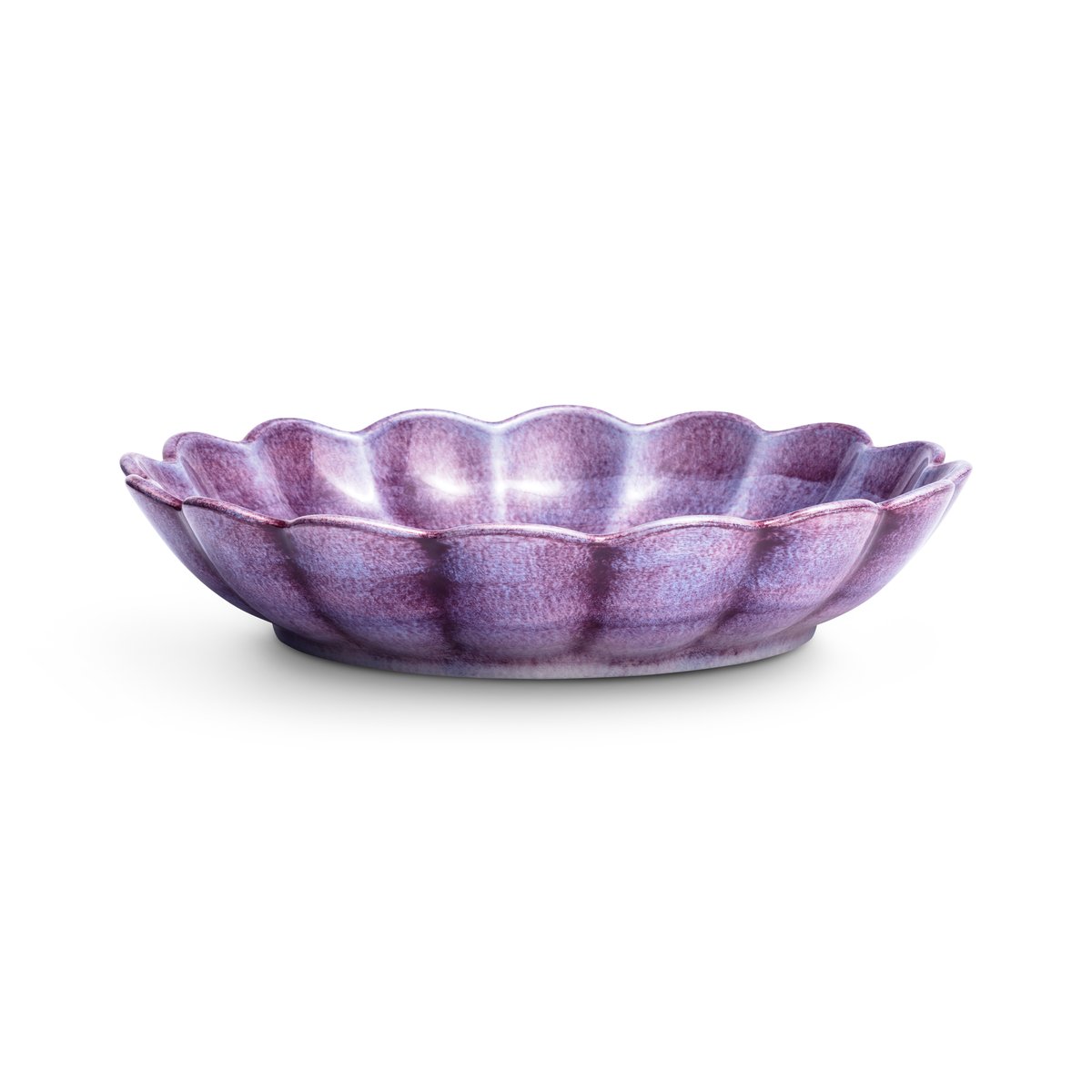 Mateus Oyster bowl o24 cm Violet | Scandinavian Design | Deep plates | Purple