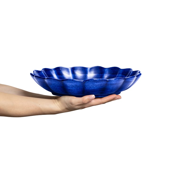 Oyster bowl Ø31 cm - Blue - Mateus